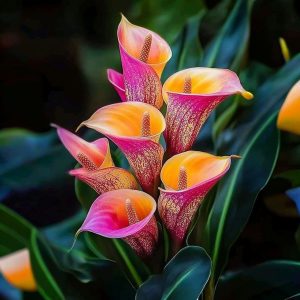 Калла Оникс купить по цене от 450р. в интернет-магазине «Посадика» с доставкой почтой в в Череповеце и по всей России – [изображение №1].